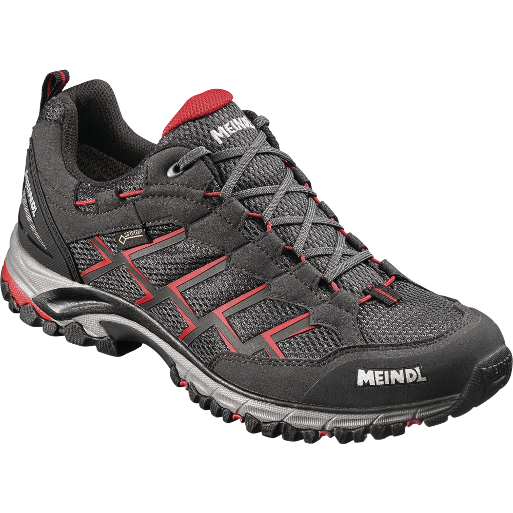 Meindl Sportschuh Caribe GTX 3825-01 schwarz/rot Gr.41/7