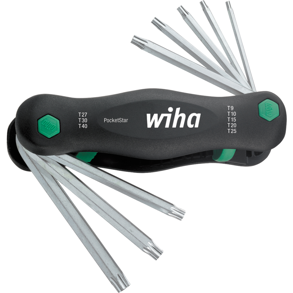 Handklapphalter 8 teilig T9-T40 PocketStar Wiha