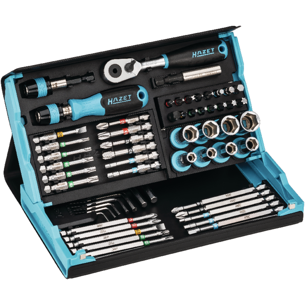Steckschlüssel-Garnitur 1/4" 2200SC-32 96-teilig Hazet