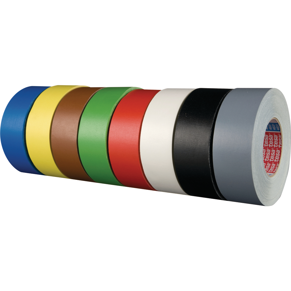Gewebe-Klebeband 4651-04 kunststoffbeschichtet 25mmx50m schwarz