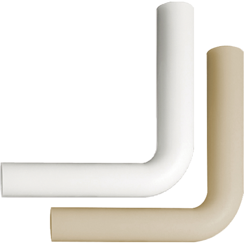 Spülrohrbogen weiß 50x44x390x350mm 6271