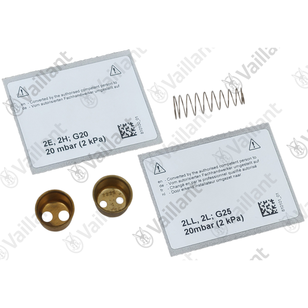 Vaillant Beistellteile, Gasumrüstung Vaillant-Nr. 0020022543