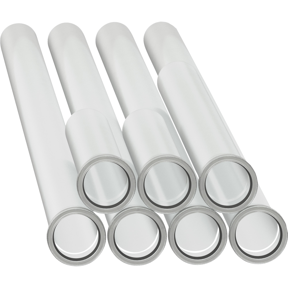 BOSCH Abgaszubehör FC-Set-S80 Set Abgasrohre d:80mm, 10m
