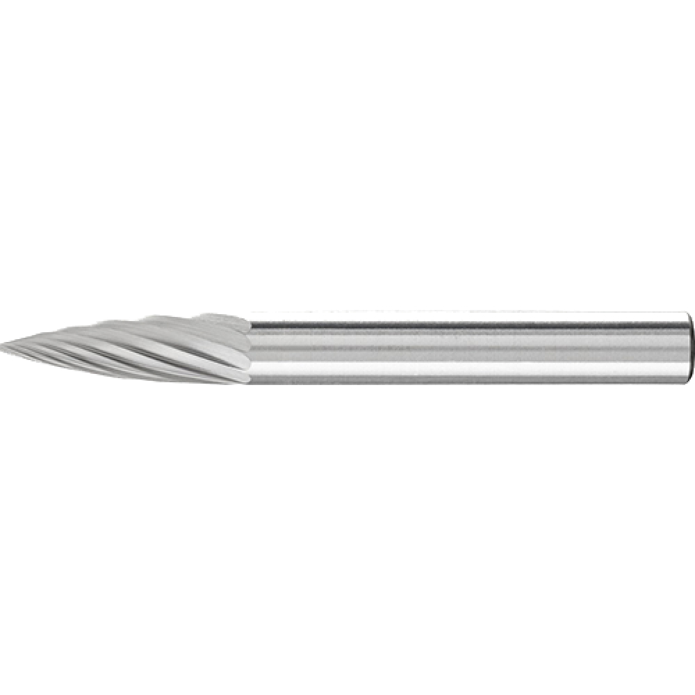 HM-Frässtift 6 mm-Schaft, Geschossform SPG, Z 3
