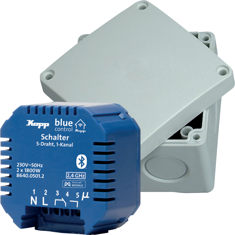 Kopp Blue-control Schaltaktor zur Frei- schaltung der Kopp E-Ladestation
