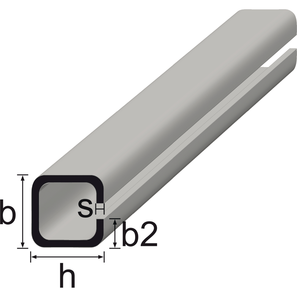 Markisenstahl 30x30x10x2mm S235JR EN10162/EN10025