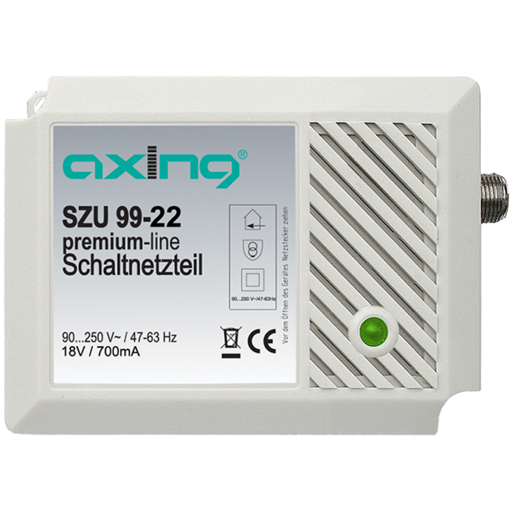 Schaltnetzteil SZU99-09N f. premium-line Multischalter bei aktivem CATV-Zweig