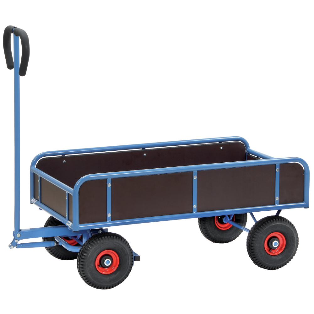 Handwagen 4122 400kg 945x545mm m.4Wänd.