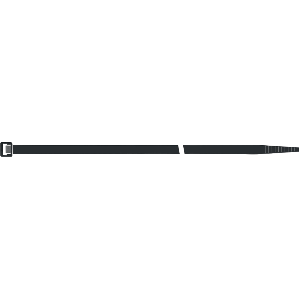 Kabelbinder schwarz UV 280x3,5mm a100Stück SapiSelco