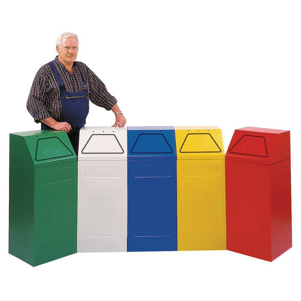 Wertstoffsammler 65 l blau stationär
