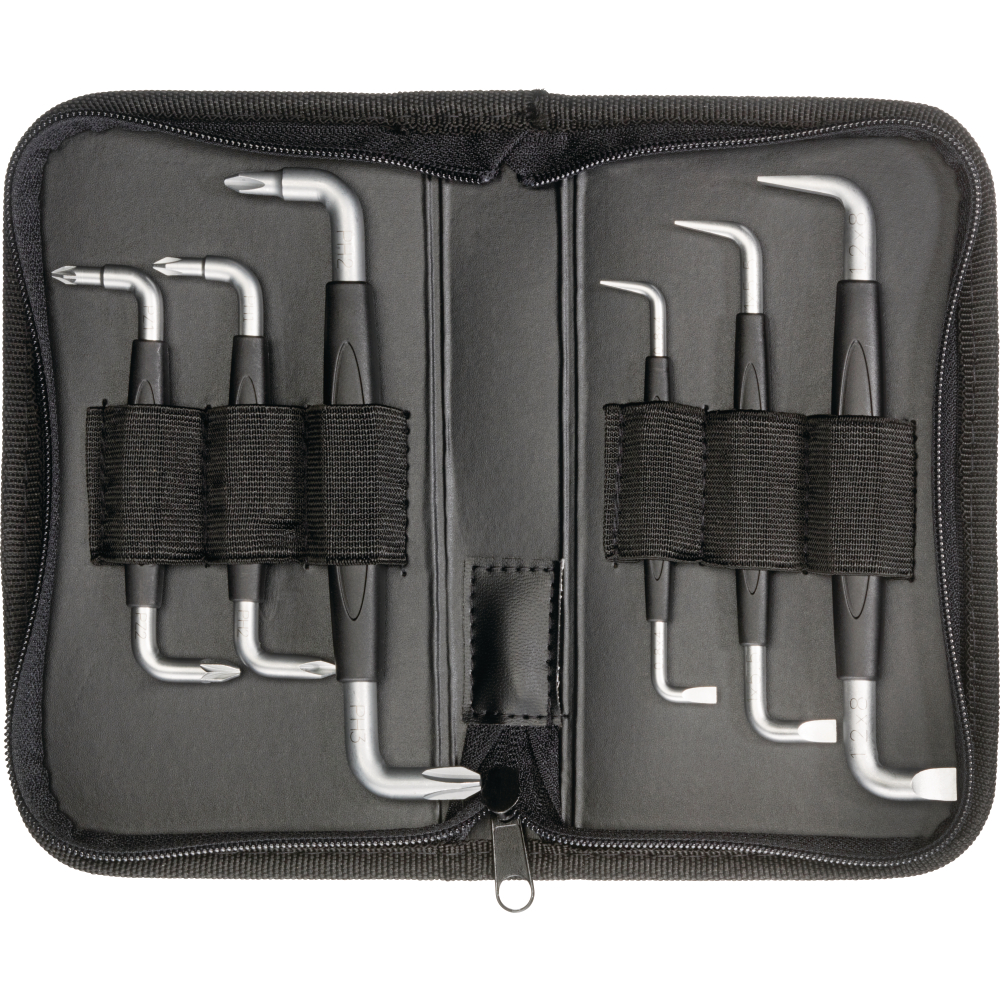 FORTIS Winkelschraubendreher-Set 6-teilig Schlitz/PH/PZ