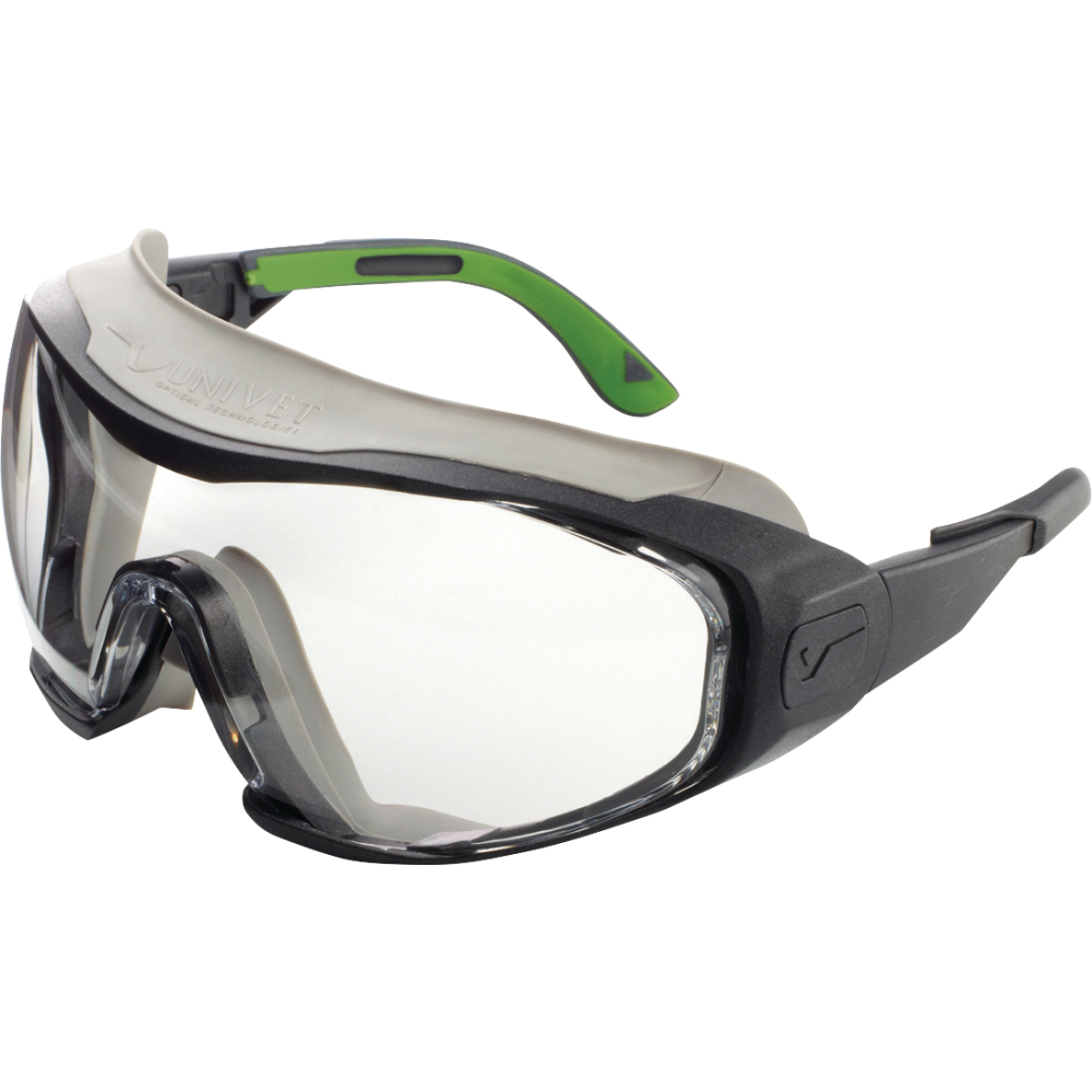 Univet Schutzbrille 6X1 CLEAR PLUS EN166 antikratz, antibeschlag