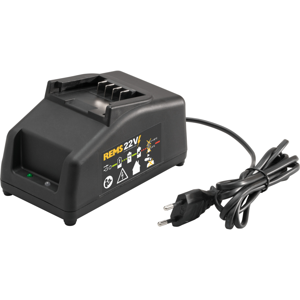 REMS Schnellladegerät 100–240V, 50–60Hz, 90W