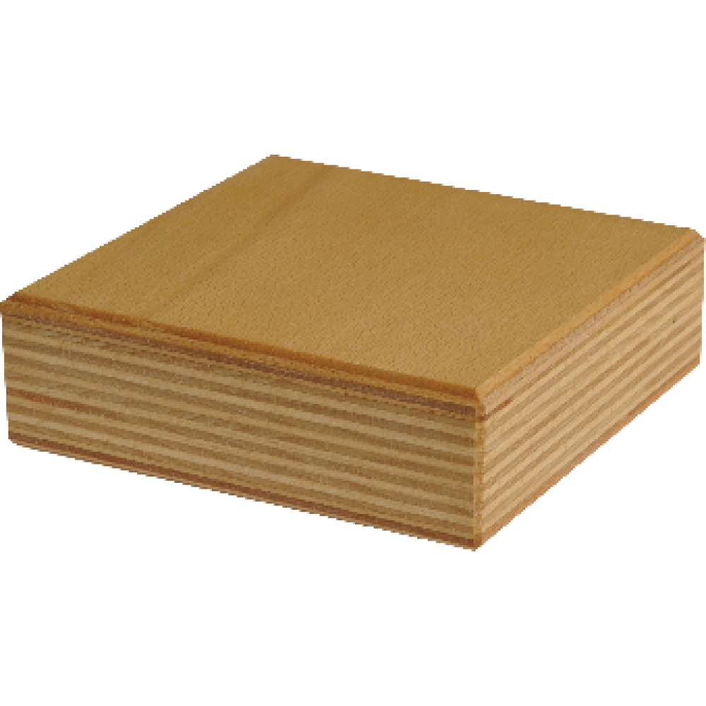 Arbeitsplatte 1500x600x25 Buche Multiplex Buche Multiplex