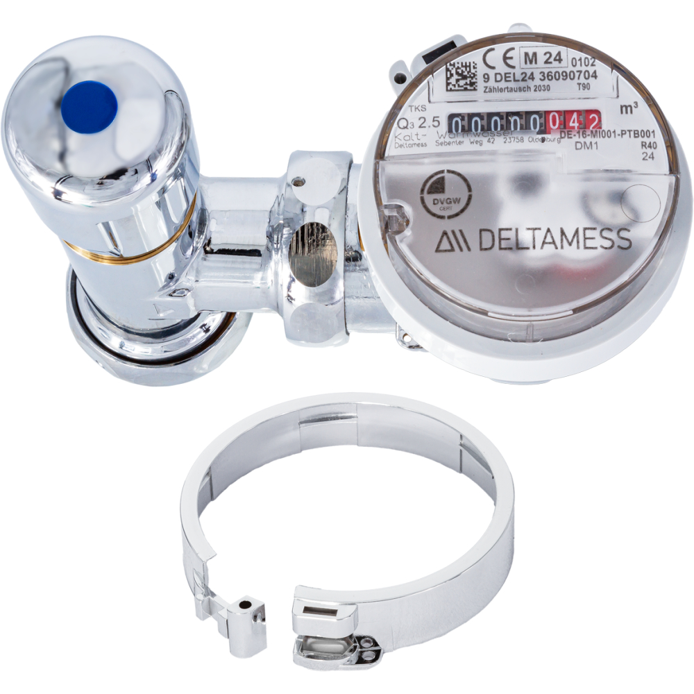 FORMAT Tec Wasserzähler VZ TK Q3 2,5 T90 kaltwarm smart M