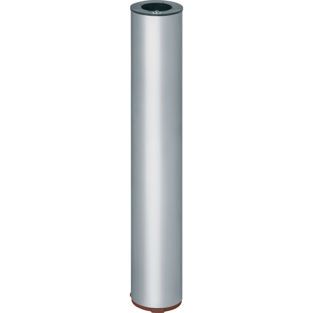 Bodenhalterung Z 75 Aluminium für Fahnenmaste