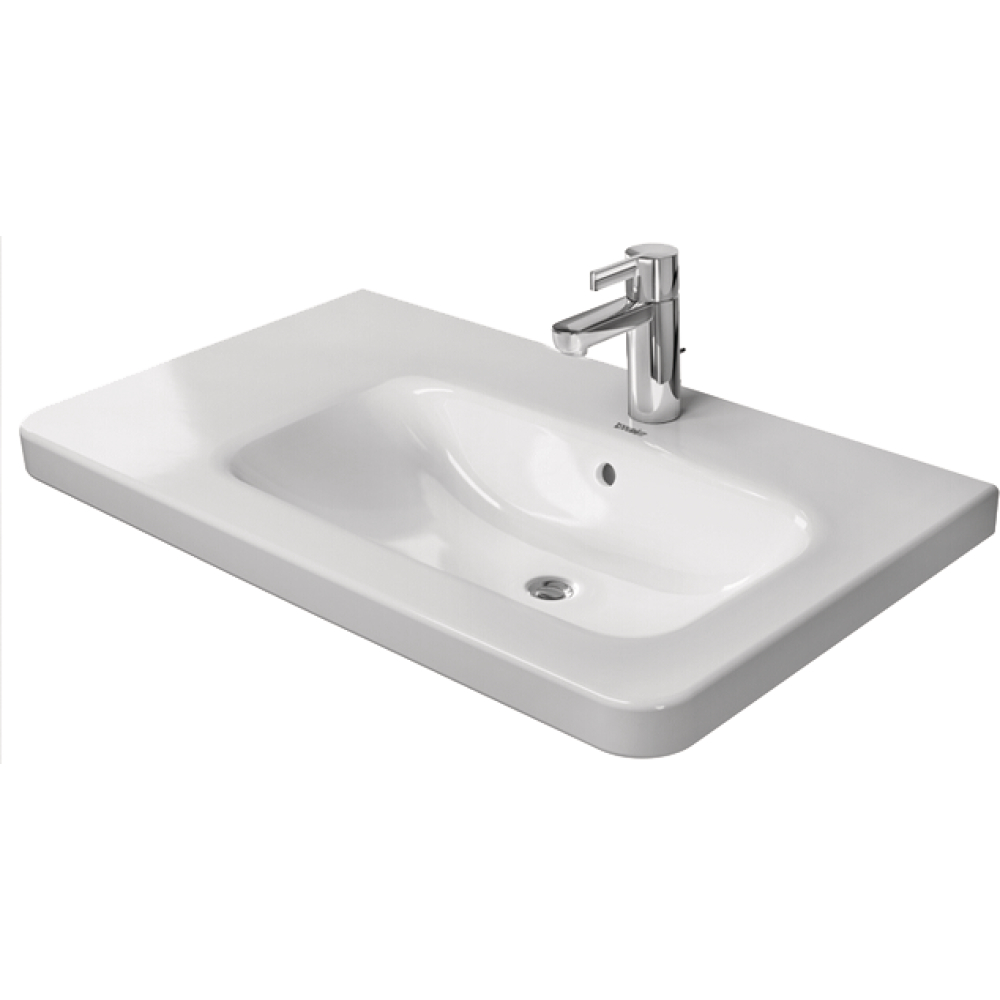 Möbelwaschtisch 80cm we asym.re.,DuraSt.,WonderG