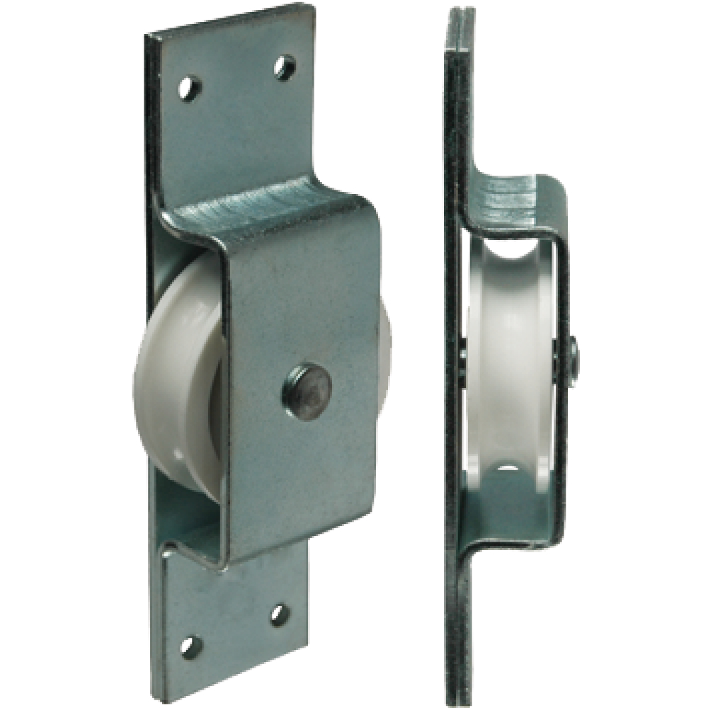 HBS-Seitenrolle 65mm mit Gleitlagerung, Last 18kg