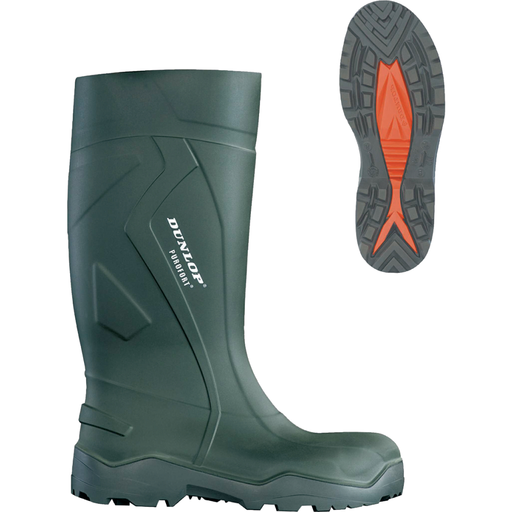 Dunlop Sicherheitsstiefel Purofort®+ full safety S5 CI SRC grün Gr.43