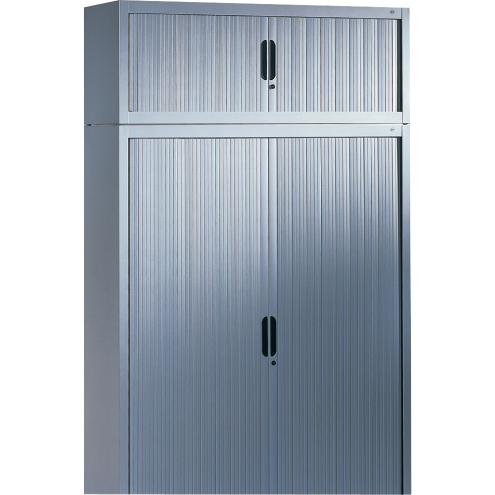 Rollladen-Aufsatzschrank 450x1000x420 mm RAL 7021
