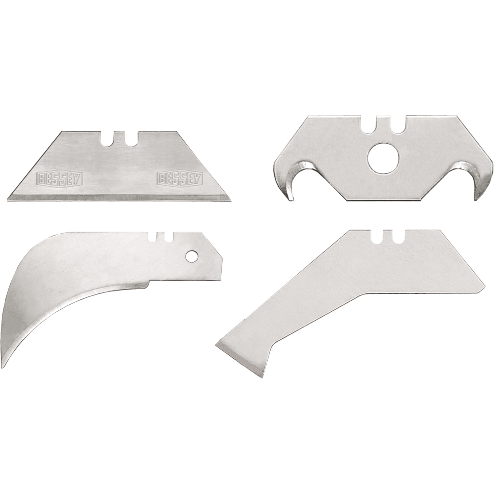 Bessey Ersatzklingen Trapezform für Klingenklappmesser 10 St.