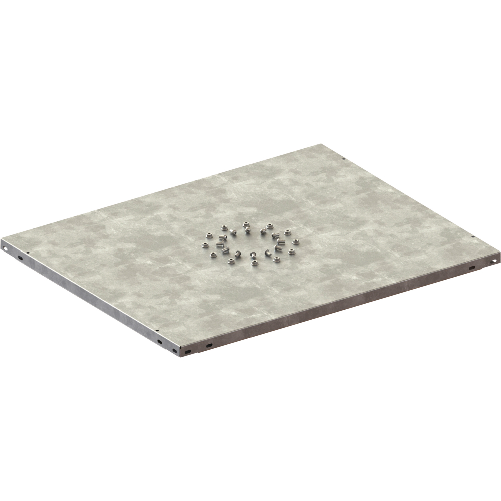 Fachboden 1250x300 mm verz.COMPACT Schraubregal