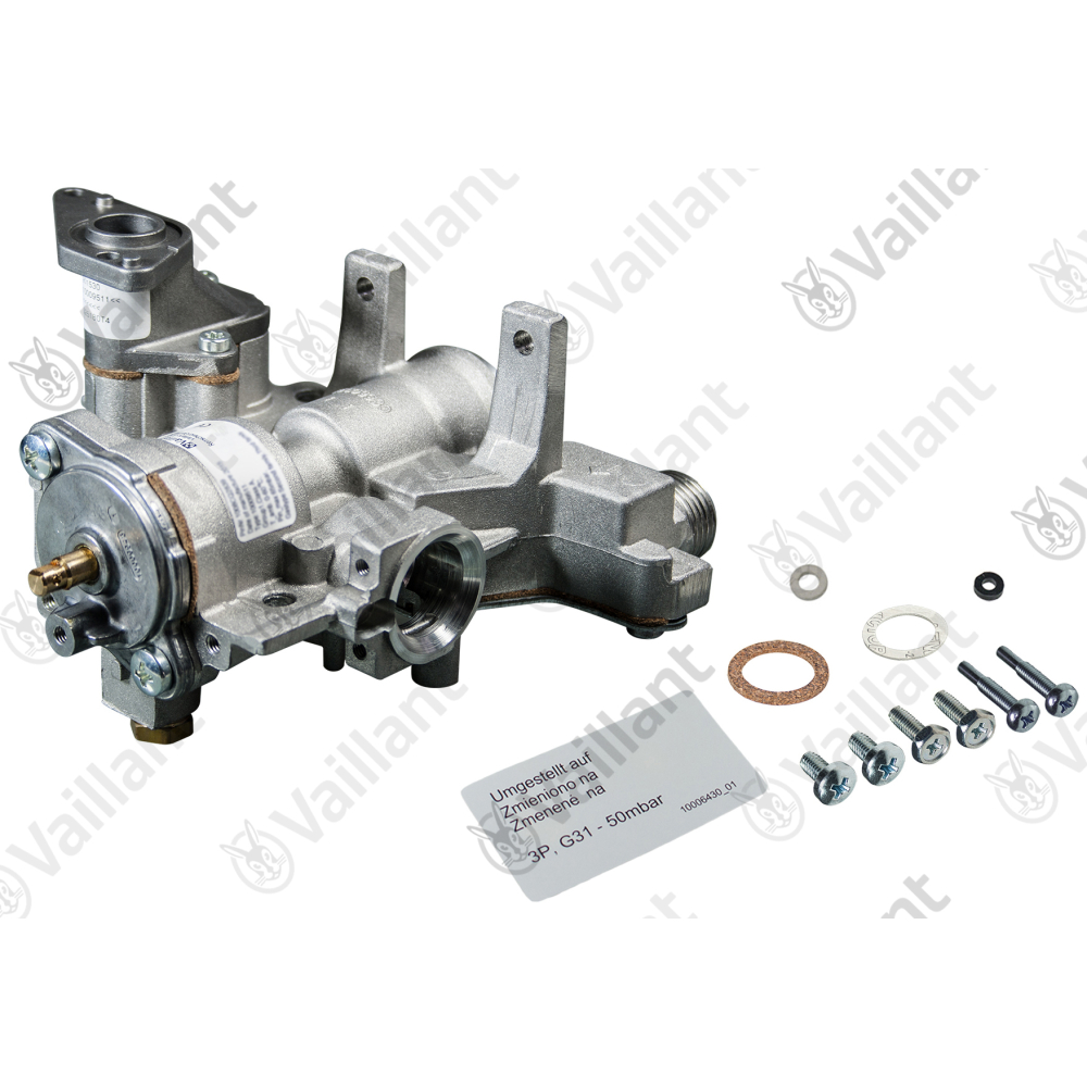 Vaillant Gasarmatur, 3P Vaillant-Nr. 0020210052