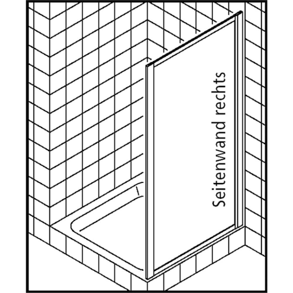 Seitenwand FORMAT Basic Fontana