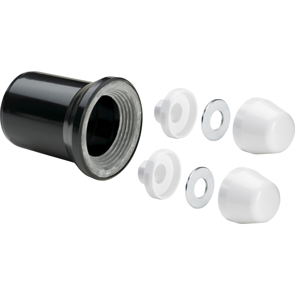 Viega Anschlussset 3817.818 in DN100 Kunststoff weiss