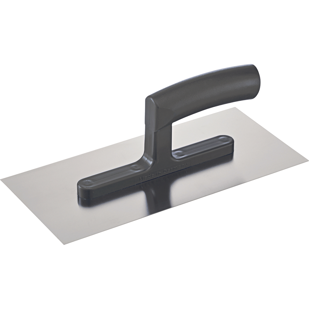 Glättekelle rostfrei 280x130mm mit Kunststoffgriff FORTIS