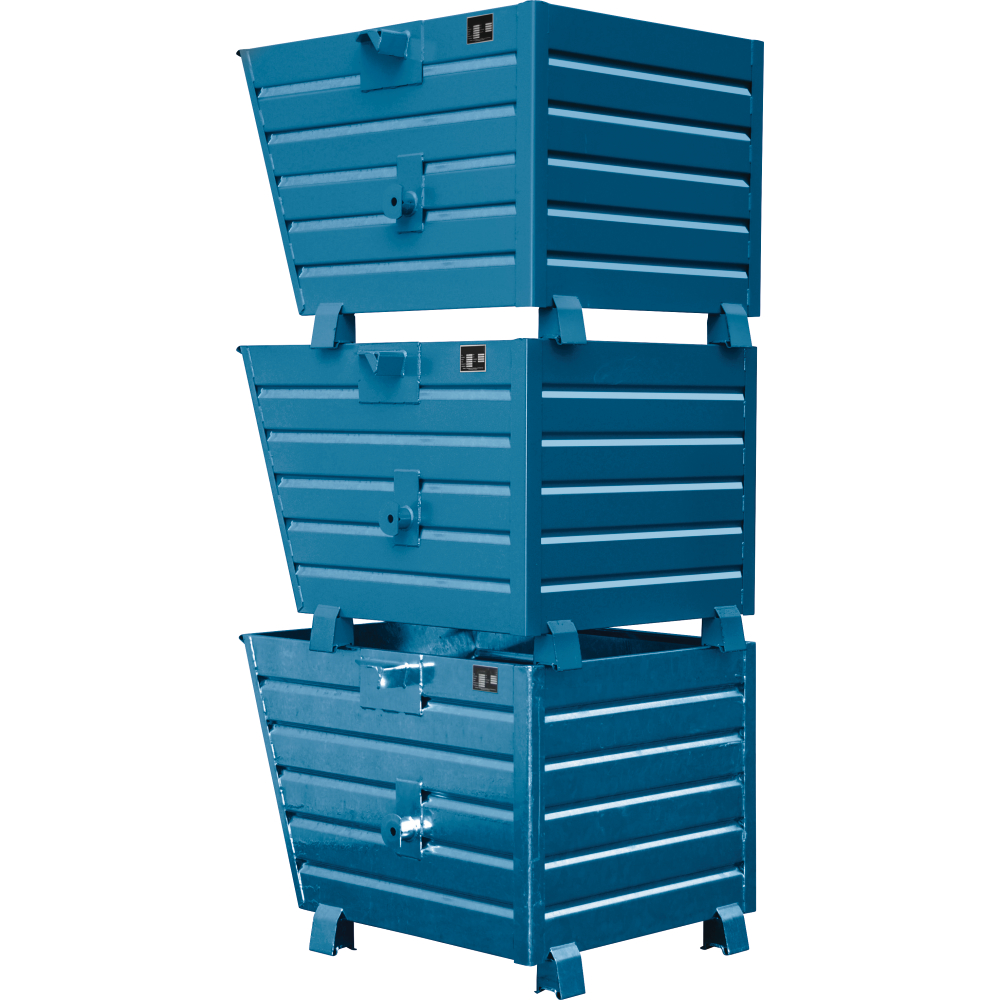 Stapelkipper Typ BSK 150 lackiert blau RAL 5012