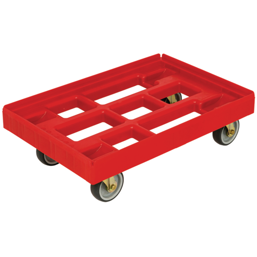 Transportroller 610x410mm blau, m. 4 LR.