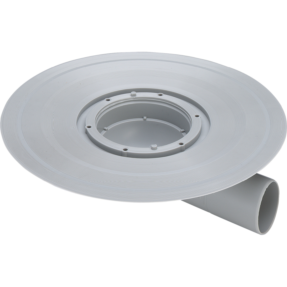 Viega Balkon-/Terrassenablauf Advantix 4943.21 in 50mm Kunststoff grau