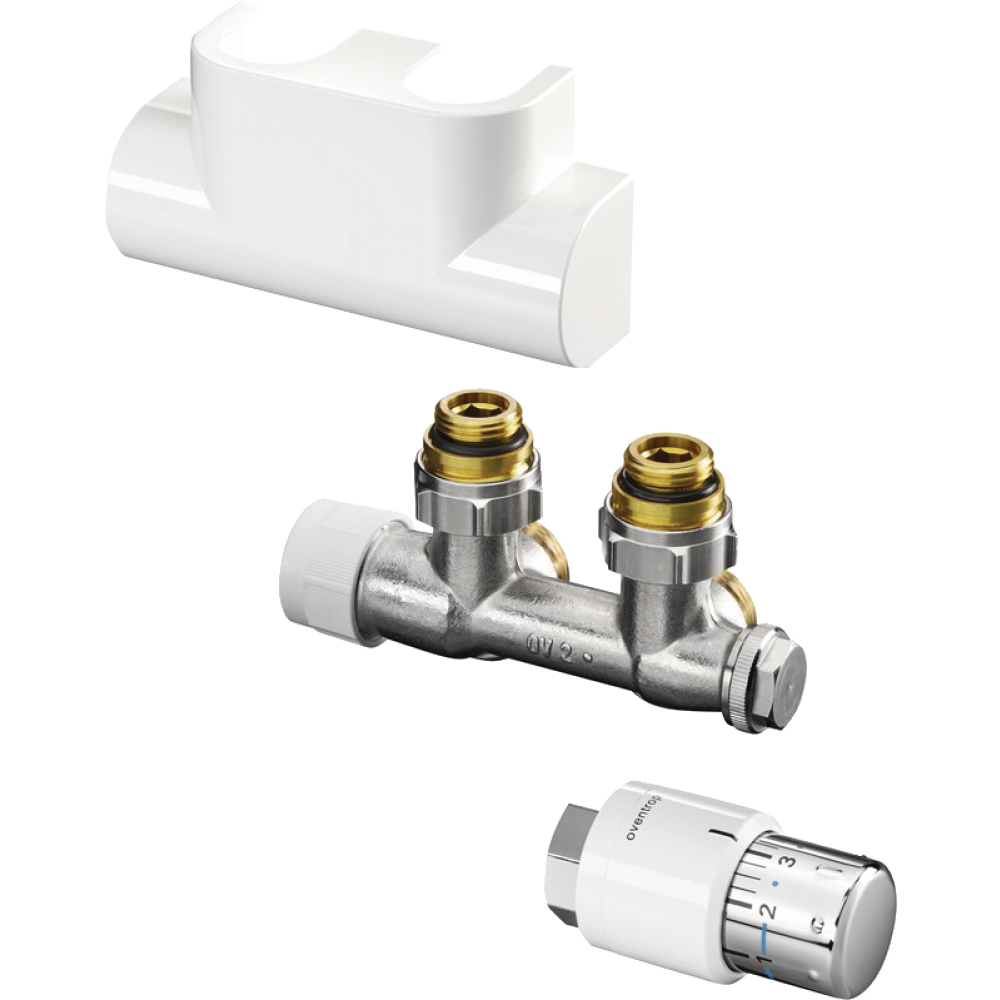 Badheizkörper-Anschluss-Set FORMAT Therm Eckform
