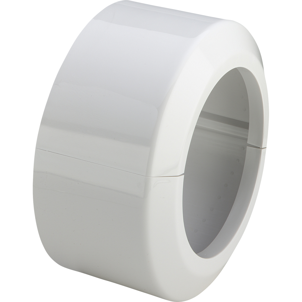 FORMAT Tec WC-Rosette 3821 Kunststoff weiß, 110mm hoch