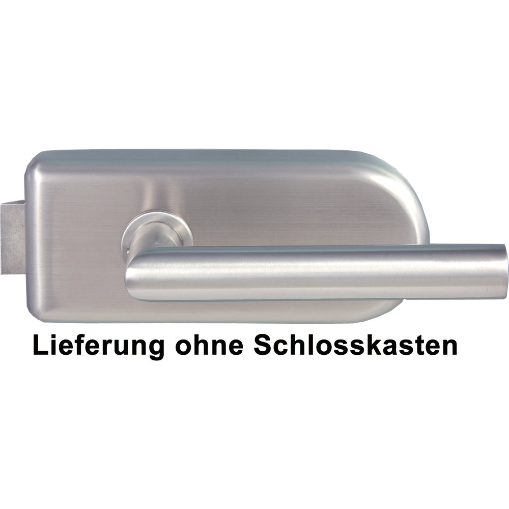Drückerpaar Metro Edelstahl matt-gebürstet