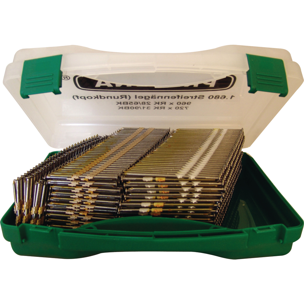 PREBENA Streifennagel-Box Typ RK 960x 28/65mm, 720x31/90mm