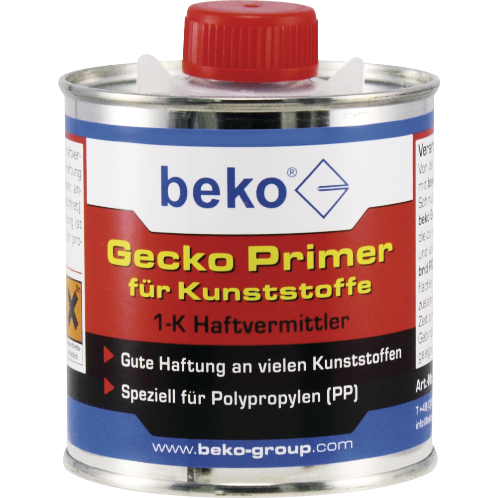 Beko Gecko Primer für Kunststoff Pinselflasche 250ml