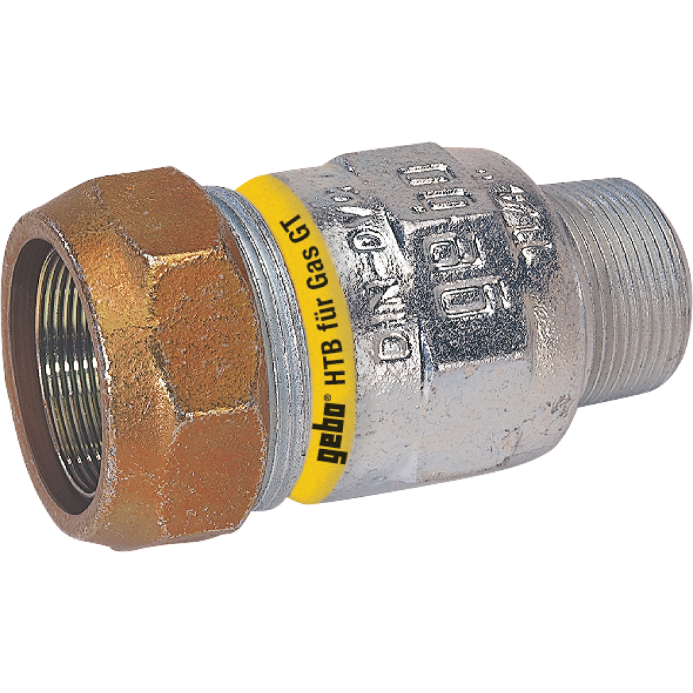 Gebo-Elastic-Verschrau- bung AT 1/2" Gas