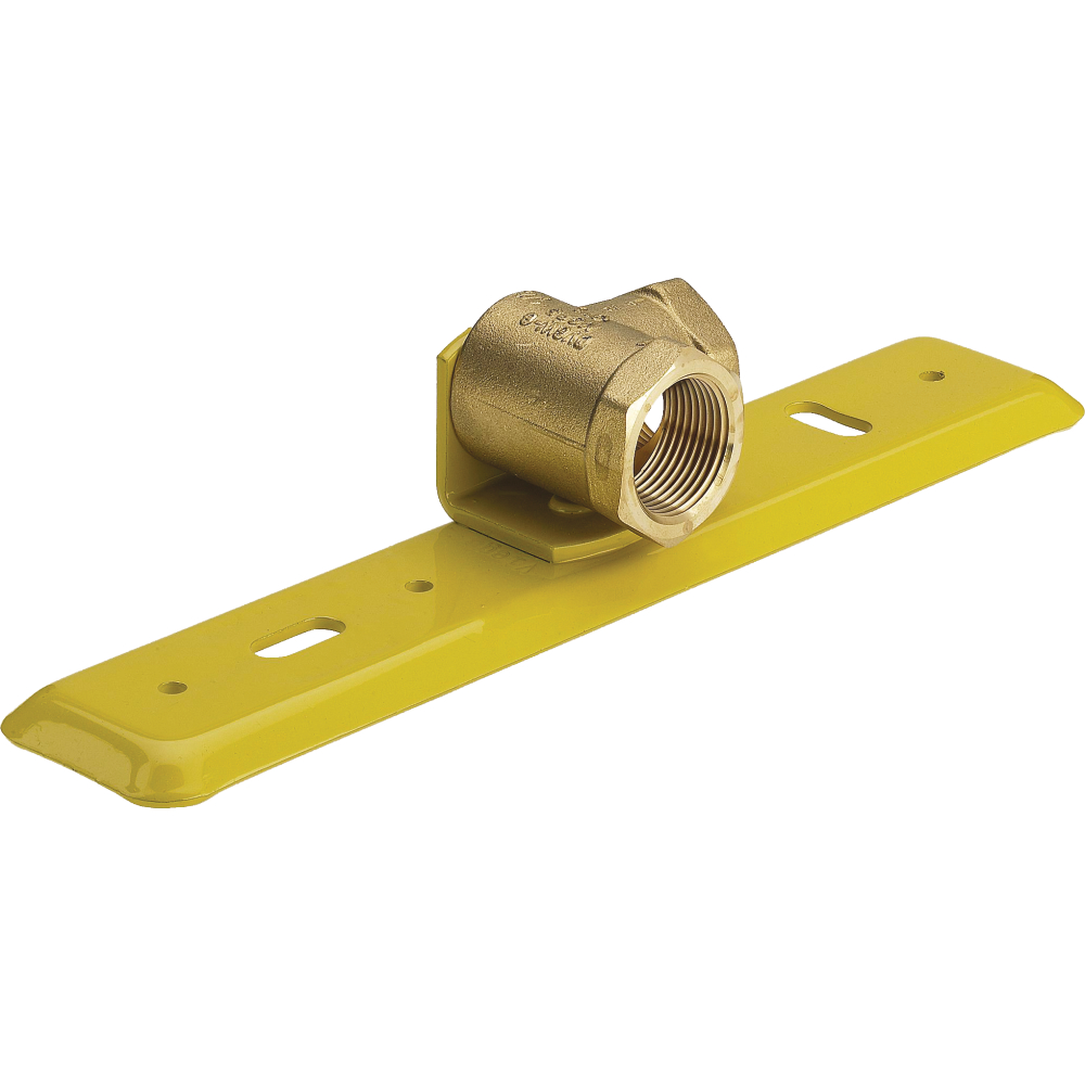Viega Gasmesserplatte 1" für Einrohrzähler
