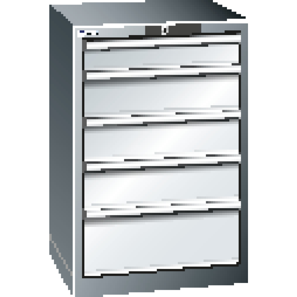 Schubladenschrank lg/lb H850,5 Schubl.