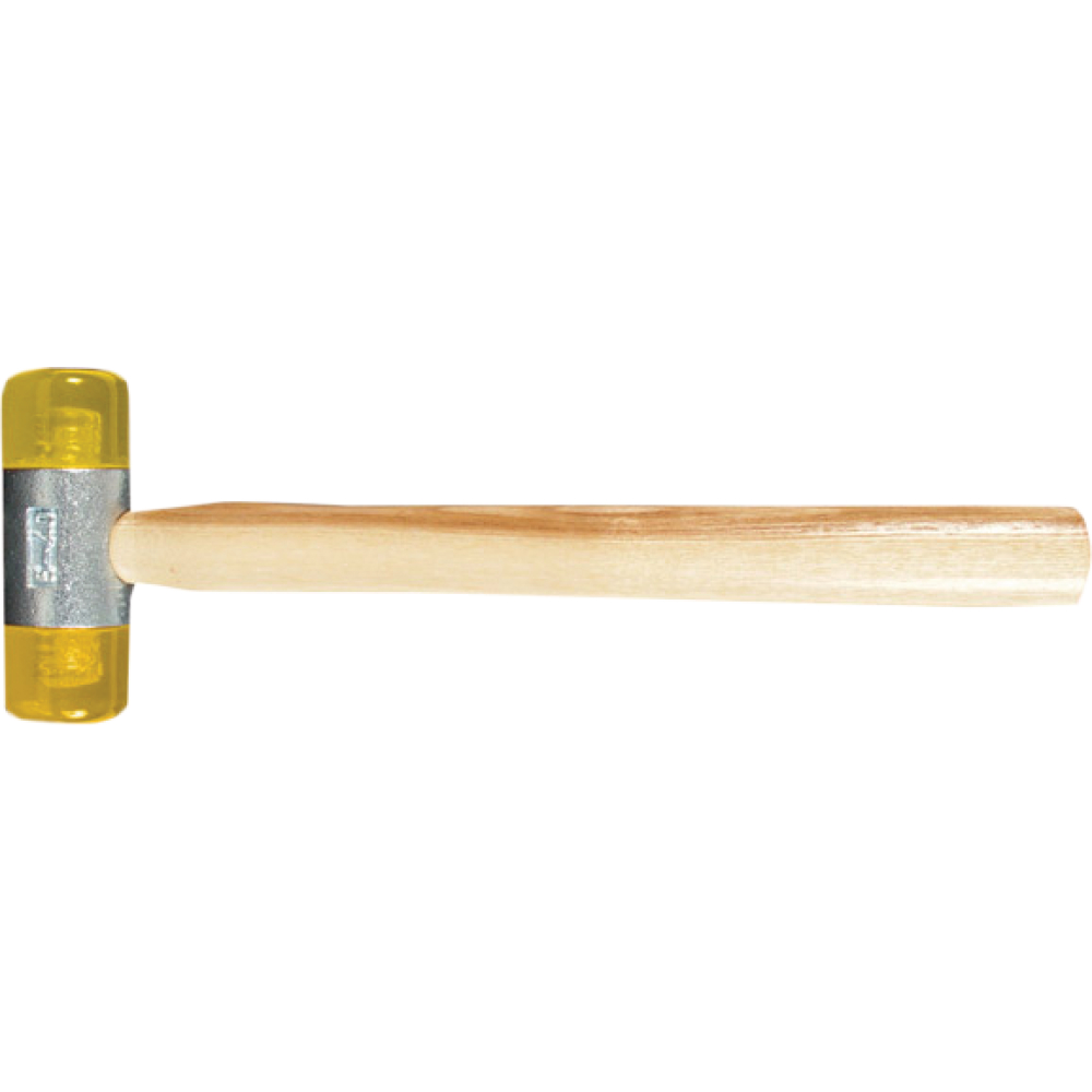 FORTIS Kunststoffhammer gelb 32mm Gr.3