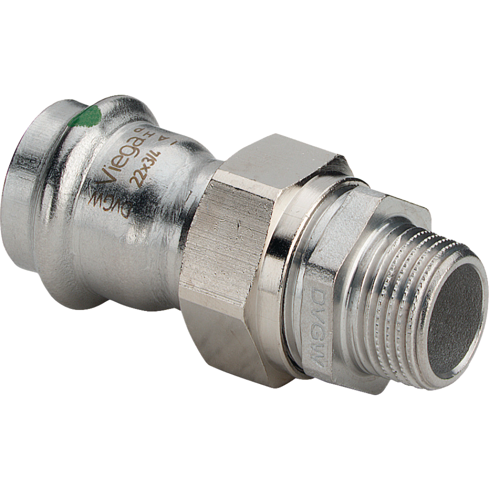 Sanpress Inox Übergangsverschraubung 2365
