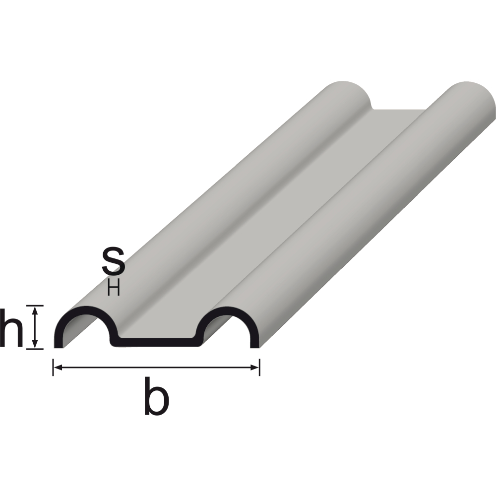 Radreifenprofil 50x16x3,5mm S235JR EN10025