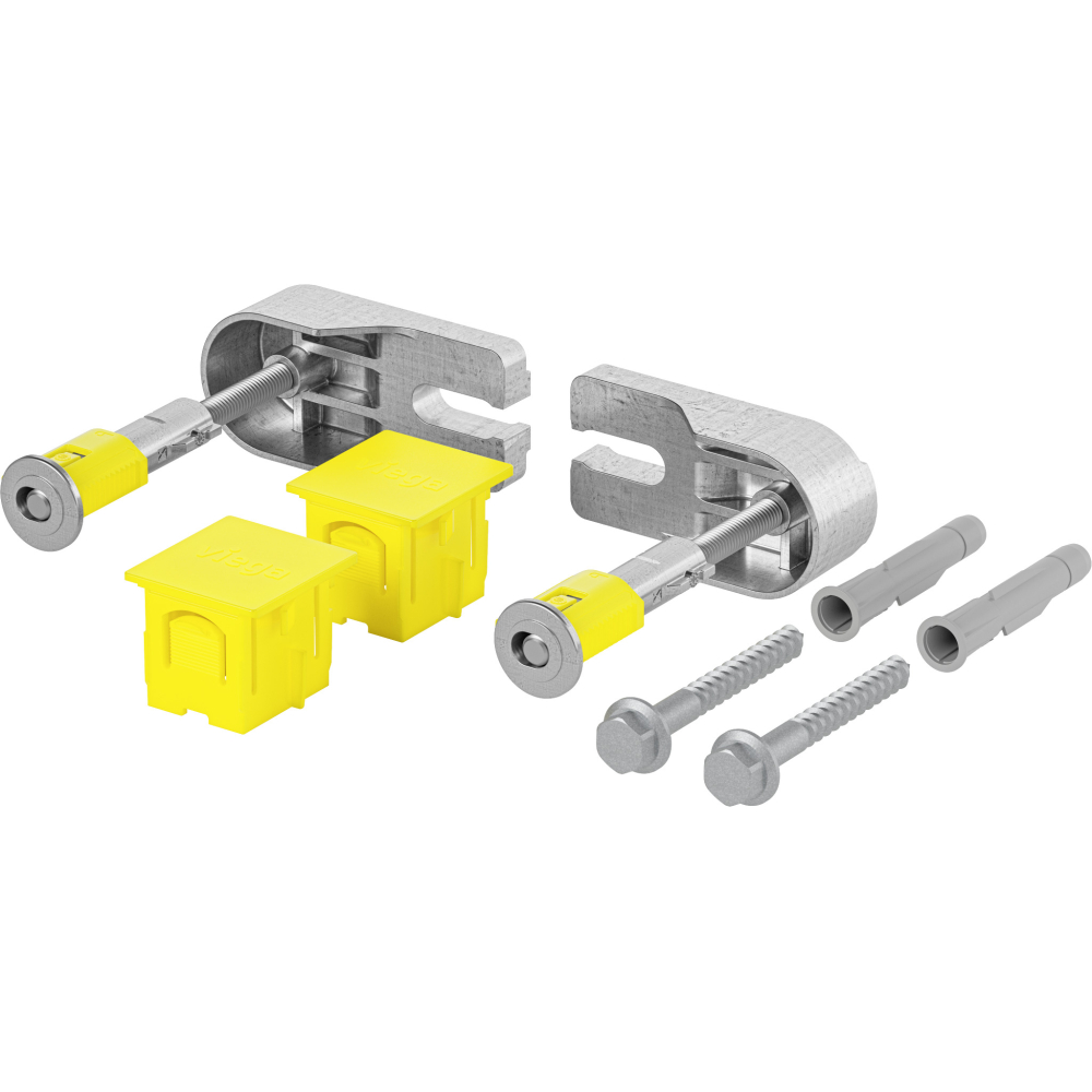 Viega Bef.-Set Prevista Dry 8570.66 120 - 200mm, verzinkt/Kunststoff