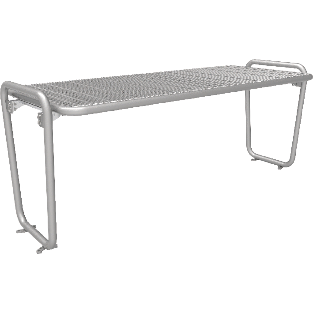 Tisch PAMPLONA Drahtgitter RAL 9006 B1896xT770xH785 mm RAL 9006