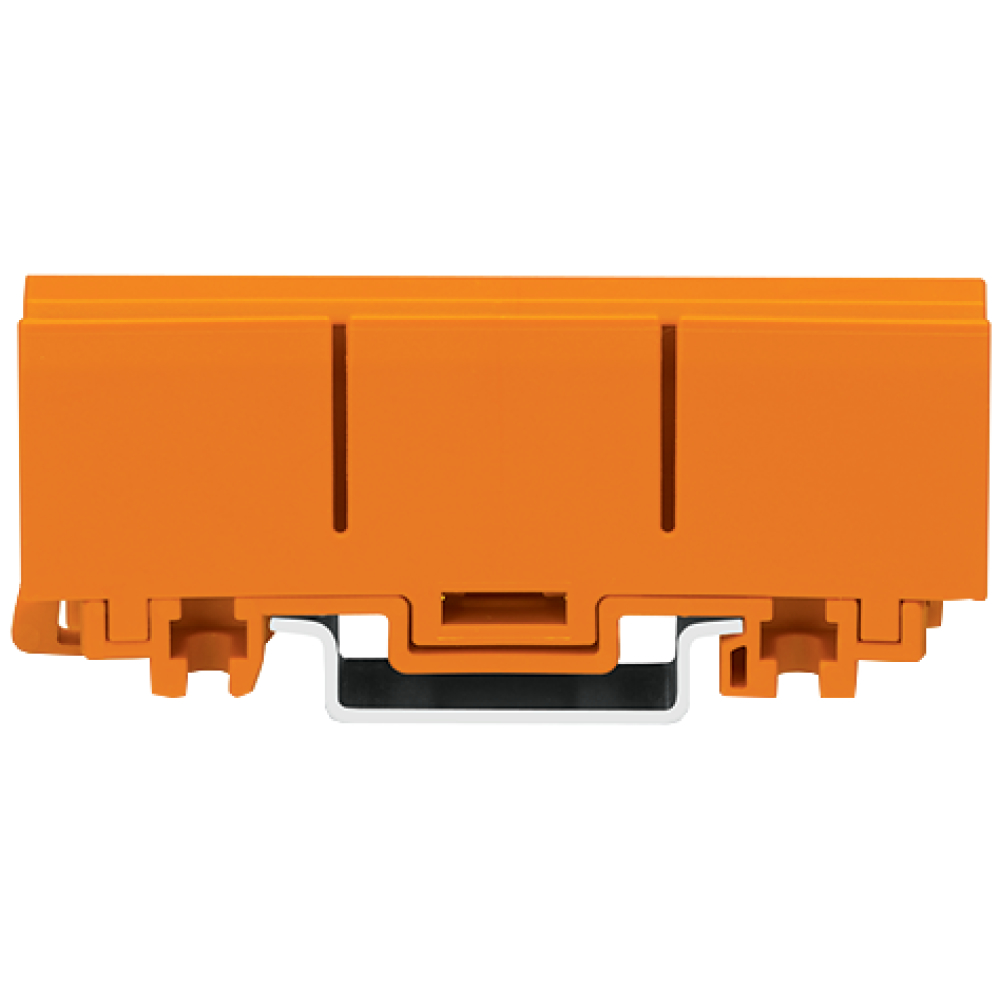 Befestigungsadapter 2273 für ein- u. zweireihige Klemmen, orange