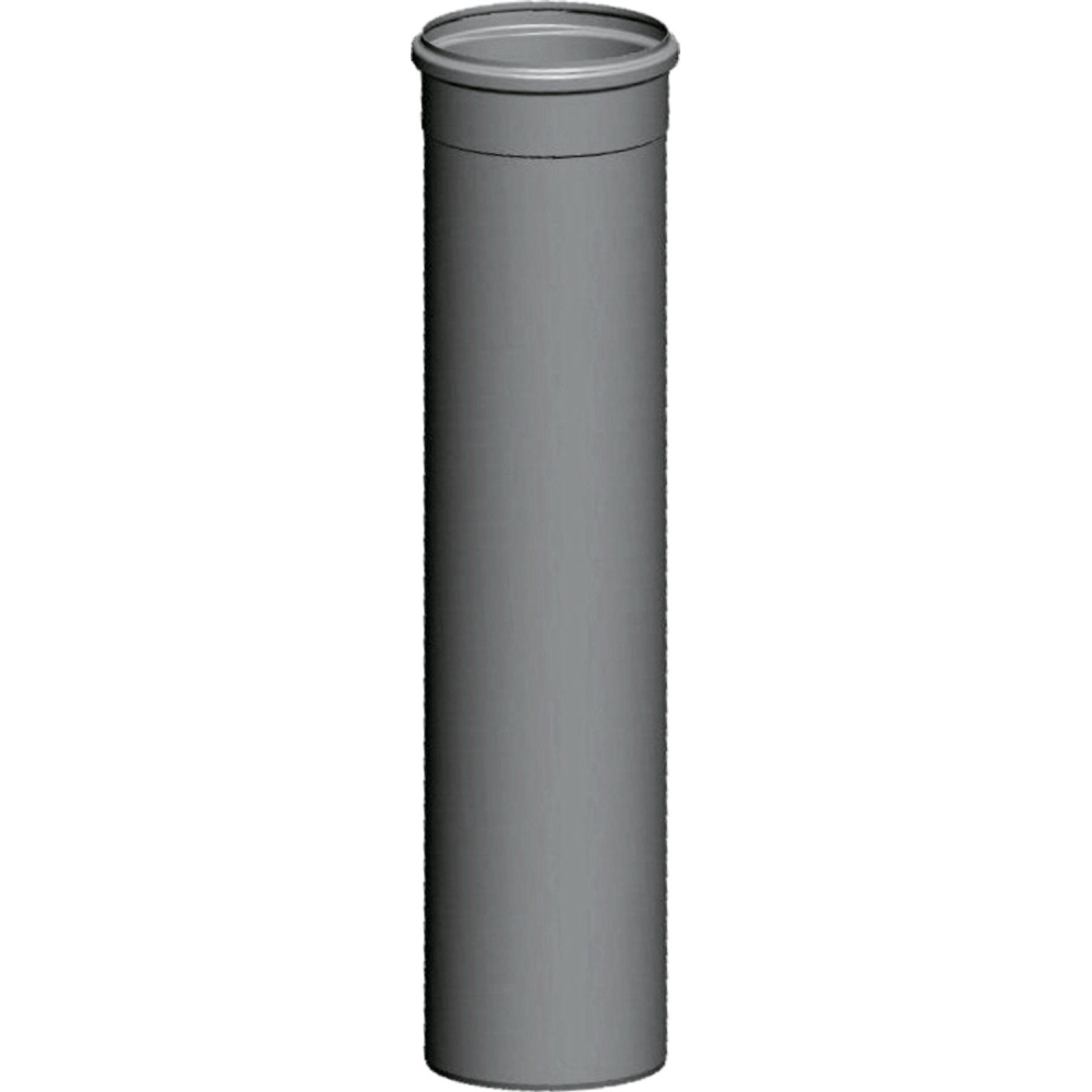 Wolf Luftrohr DN125 einwandig 1000 mm, weiß, aus PP