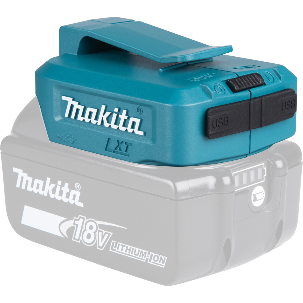 Makita Akku-Adapter USB DECADP05 für 14,4-18V Li-Ion Akkus