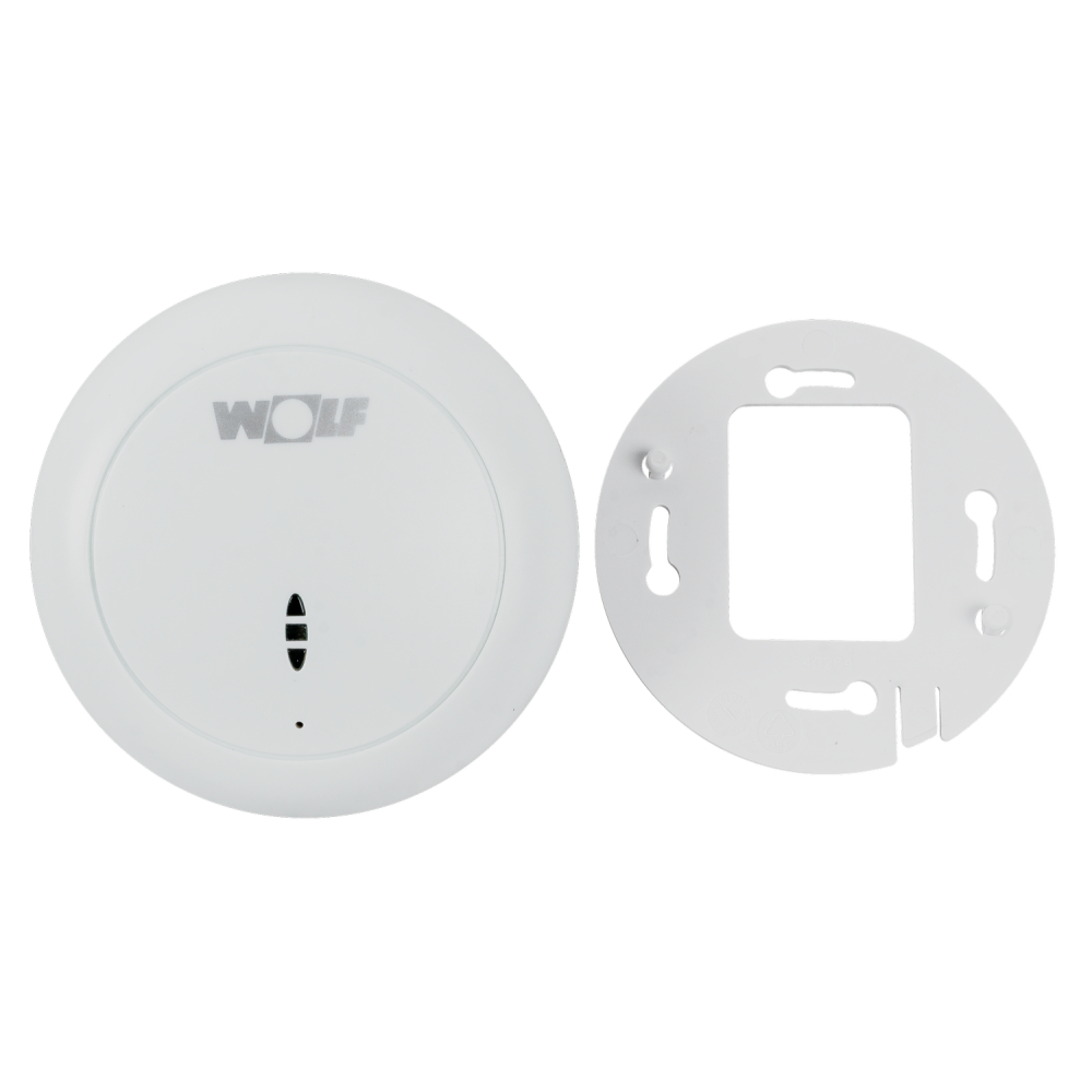 Wolf CO2-Sensor eBus Unterputz, Ausgangssignal 0-10V